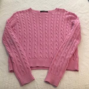 Adorable pink sweater